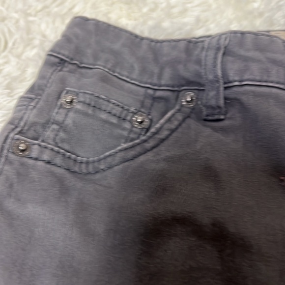 Girls Lucky Brand Gray Jeans - 14 - B - Picture 5 of 9